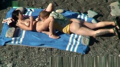 Russian Young Couple Fuck At Nude Beach Hidden Camera Thumb