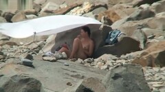 SPY CAM VOYEUR NUDIST COUPLES ON BEACH Thumb