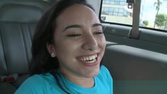 Hot Teen With Tight Ass Gets Fucked In The Van Thumb