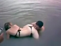 Eating ass in the lake is really hot Thumb