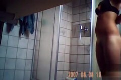 My bro's girlfriend secretly filmed in her bathroom Thumb