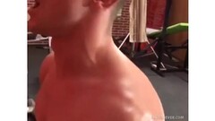 He is pounding bbw tamara at the gym Thumb