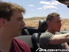 Cute College Boy Blows Hot Daddy Alex Mecum In Pickup Truck Thumb