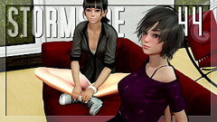 STORMSIDE #44 &bull_ A couple of cute babes on the sofa Thumb