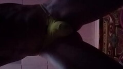 Humping your face POV in a thong g-string Thumb