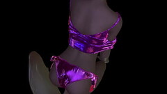 virtamate - metallic pink lingerie Thumb