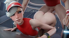 Mercy Lifeguard gets fucked | Rule 34 Thumb