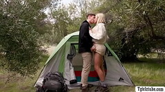 Tbabe camper Angellica Good analed in the woods Thumb