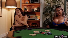 Poker night with lesbian couple had her losing the last hand Thumb