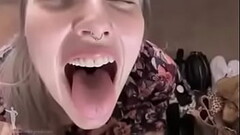 Giantess swallows you willingly Thumb