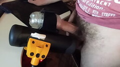 edging and watching porn until jandy makes me cum inside the hand job sleeve Thumb