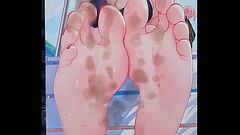 2B&#039_s feet cum tribute 2 Thumb