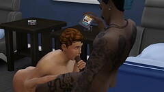 Toddy Williams fucks his husband&#039_s ex boyfriend Sims 4 Wicked Whims Thumb