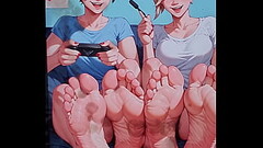 Kirkiko and Merci&#039_s feet cum tribute Thumb