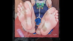 Aqua&#039_s feet cum tribute 2 Thumb