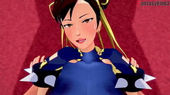 Chun-Li Fornite blowjob and fucking | Free POV | Street Fighter | Full &amp_ Full POV on Sheer &amp_ Thumb