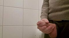 Jerking off in a Swedish furniture store restroom Thumb