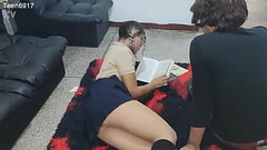 Jovencita De 19 A&ntilde_os del Colegio Vino a Estudiar Pero Se Fue Bien Follada Real Thumb