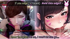 D.Va`s edging game ~ [D.Va Overwatch] ~ (Edging, Light Femdom, Submissive, Multiple endings) ~ Patre Thumb