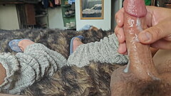 Leg warmers and Socks Morning Cum socksmancum Thumb