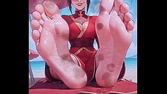 Azula&#039_s feet cum tribute Thumb