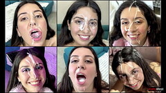 Cum on face compilation, cum in mouth, cum swallowing, a lot of cum on face Thumb