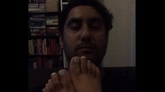 Interracial foot worship Pakistani Thumb