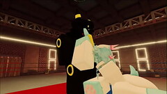 Rearranging my husbands insides in a roblox condo Thumb