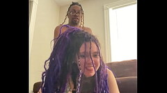 Broke purple dreadhead takes hard dick in rough pounding Thumb