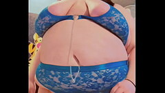 Bbw lingerie barely fits Thumb