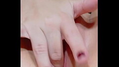 Girl masturbating and fingering Thumb