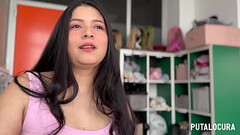 PutaLocura - La colombiana caliente Allison Black se corre con Torbe y traga su lefa Thumb