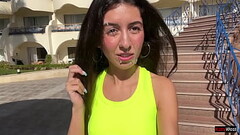 Fit girl has sex after training and wants cum on her face - Cumwalk Thumb