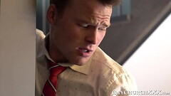 Magnetic lust huge cock pastor pounds on stairwell Thumb