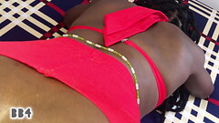 African porn- Amateur ebony girl sucks and fuck monster bbc in her red booty shorts {Xvideos Cum} Thumb