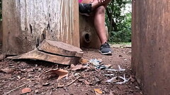 Hist&oacute_rias de uma Ninfoman&iacute_aca - Suando o shorts no parque escorrendo mel da bucetinha Thumb