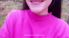 Outdoors risky JOI in the woods, your fantasy (GERMAN) Thumb