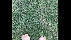 Feet on the grass Thumb