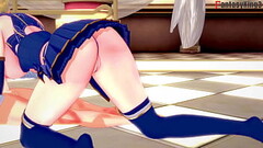 Artoria Pendragon Blowjob &amp_ Sex 1 Fate/Zero/Stay night type-moon| Full &amp_ FPOV on Sheer &amp_ Thumb