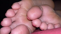 Worshipping My Girlfriends Size8 Feet While She Sleeping Im So Horny Thumb