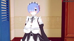 Rem boobjob Sucking and fucking | 1 | big boobs maid Re: Zero | Watch the full and POV version on Sh Thumb