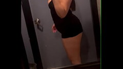 Thick latina shakes ass short black dress Thumb