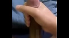 Big Black Dick jerks off with Vaseline for a huge cumshot Thumb