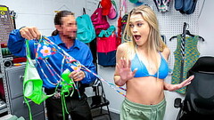 Blonde Teen Chloe Rose Gets Caught Bikini from The Store - Lifterhub Thumb