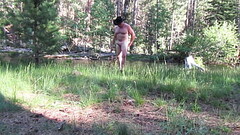 Naked fun at the creek. Thumb