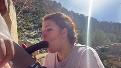 Blowjob in canyon Thumb