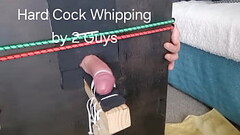 Cock Whipping by 2 Guys Thumb